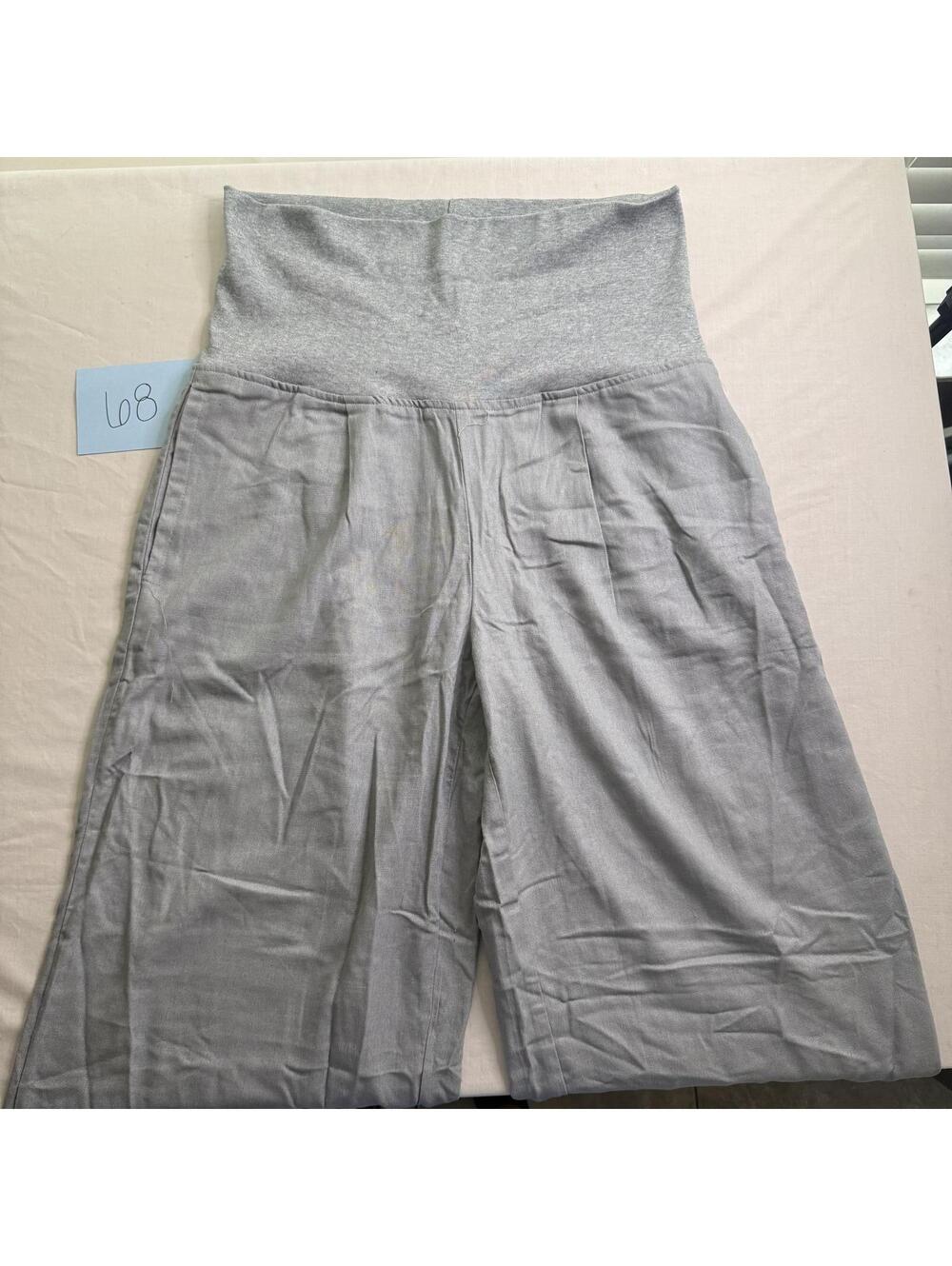 NWT Fashion Nova Gray Wide Leg Lounge Pants Size L